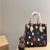 Damen-Umhängetasche, breiter Schultergurt, Designer-Graffiti-Handtasche mit kleinem