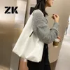 Hobo torby torby białe duże zakupy torba na torbę Bolsos Grandes bolsas de compra sac cabas dla kobiet feminina torebki femme to216a