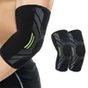 Knädyna män sportsäkerhet ärmdyna skyddande elastisk bandage sport armbågsarm Brace Band