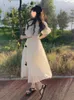 Party Dresses Dress White Cute Female In Outifits 2024 Summer Long Sundress Sweet Women's Clothing Fashion Robe Short Sleeve Streetwear