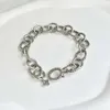 DavidYuman Circular Chain Bracelet Popular Woven Twisted Thread Handicraft