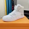 Designer de luxo sapatos casuais logotipo em relevo virgil treinadores cinta skate sneaker homens triplo branco preto verde baixo sapato masculino moda treinador tênis US 6-12 1.23 05