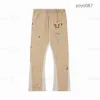 Calças masculinas Graffiti Galleryse Depts Womens Sweatpants Galleryes Dept Speckled Carta Imprimir Mans Casal Solto Versátil Casual Reto 4 L0ge