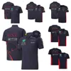 Cycluskleding F1 Formule 1 Racing Poloshirt Zomer T-shirt met korte mouwen en dezelfde weggeefhoed num 1 11 logo