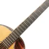 Цельнодеревянная форма 41 GA, черный палец, небольшой угол вытирания, акустическая акустическая гитара