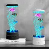 Nattlampor LED Fish Lamp Ambient Light Fjärrkontroll Färg Byt dekorativ akvarium Födelsedagspresent till barn USB