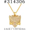 Collane con ciondolo aquila dell'Albania gioielli in oro giallo 14k etnici per donne uomini 2024