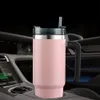 20oz 30oz Tumbler Stainless Steel Mug Vacuum Insulated Coffee Ice Cup with Handle Water Bottle LargeCapacity Travel BPA Free 240124