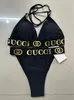Designer Sexy Bikini Set For Women Bandage Swimsuit Twopieces Crop Top Swimwear Thong Bathing Suit High Waist Beachwear L400