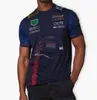 Новый сезон, одежда для велогонок, футболка с лацканами F1 Formula One, новый летний командный костюм-поло, такая же шапка с логотипом Num 1 11