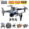 Drones RG106 PRO Drone 8K Professional 5G GPS WIFI HD Dual Camera Dron 3 Axis Gimbal Brushless Motor Anti-shake RC Quadcopter Drones YQ240129