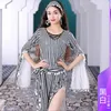 Scene Wear 1Set/Lot Woman Belly Dancing Costumes Lady Striped Dress