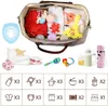 Mama Tote Bag Maternity Diaper Mommy Large Capacity Bag Kvinnor Nappy Organiser Barnväska Baby Care Travel Ryggsäck Mamma gåvor 240119