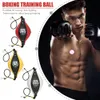 KVALITET PU LÄDER PANGING BALL PEAR BOXING BAG BEDOBLAT REFLEX SPEED BALLS Fitness Training Double End Boxing Speed ​​Ball 240122