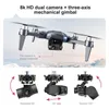 Drones RG106 PRO Drone 8K Professional 5G GPS WIFI HD Dual Camera Dron 3 Axis Gimbal Brushless Motor Anti-shake RC Quadcopter Drones YQ240129