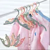 Hangers Hanger For Clothes Drying Rack Wardrobe Portable Travel Folding Cloth Closet Organizer