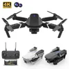 Drones New 2023 E88 Pro Three-sided Obstacle Avoidance RC Drone 4K Professinal HD Camera Foldable Dron Helicopter WIFI Hold Gift Toy YQ240129