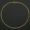 Anklets Fine Jewelry Ankle Bracelets 911 Inches (2328 cm) Genuine 18K Yellow Gold Anklets Shine ROLO Chain 2mm Width Stamped Au750