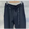 Pant Men Loose Black Cargo Sweatpants Pockets Casual Trousers