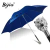 Umbrellas Black Designer Umbrella Luxury Girls Long Reinforced Men's Automatic Paraguas Resistente Al Viento Y Agua Home Garden