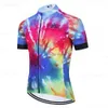 T-shirts pour hommes Jersey de cyclisme 2023 Hommes Summer Short SeveBike Vêtements de cyclisme Ropa Maillot Ciclismo Racing Bicyc ClothesH2421