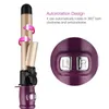 Hair Curlers Automatic Rotating Tourmaline Ceramic Roller Wavy Curl Magic Curling Wand Irons Fast Heating Styling Women 240126