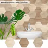 Waterdichte Badkamer Vloerstickers Peel Stick Zelfklevende Vloertegels Keuken Woonkamer Decor Antislip Hexagon Decals257v