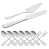 Geschirr-Sets, Edelstahl-Kuchenheber, Gabel und Messer, Kombination, Cocktail-Set, Küchenutensilien