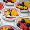 Serviessets Roestvrijstalen vork Tweetands Dessertbestek Fruit voor thuisrestaurant