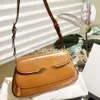 2024 Shoulder Bag Designer Bright Leather Black White Casual fashion retro Small Bags