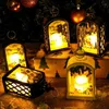 Jullekorationer nattljus snögubbe bärbar lampa xmas träd hänge hem år sovrum födelsedagsdekoration lyktor gåvor
