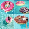 Autres piscines SpasHG Hot Donut gonflable Anneau de natation géant piscine flotteur jouet cercle plage mer partie gonflable matelas d'air jouet d'eau pour adulte enfant YQ240129