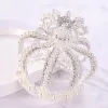Jewelry FORSEVEN Shining Crystal Simulated Pearls Tiaras Crowns Headbands Princess Diadem Bride Noiva Wedding Party Decorative Jewelry