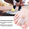 Bath Accessory Set Ortics Protector Bones Overlapping Pedicure 2pcs Toe Separator Ring Bunion Hallux Valgus Thumb Orthopedic Massage