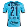 Club Universidad Nacional UNAM Maillot de football Camiseta de Liga MX Juan Dinenno 2324 Accueil troisième bleu Nathan Silva Cesar Huerta Kit enfants Salvio del Prete