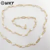 Necklace Wtrbc211 Wkt 2022 Fashion Accessories Pearl Beautiful Chain Hip Hop Party Lady Chain Jewelry Hot Sale Chain Pearl