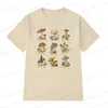 T-shirt femme Vintage Fashion Mushroom Print T-shirt surdimensionné Egirl Grunge Esthétique Streetwear T-shirts graphiques Femmes T-shirts Tops mignons Vêtements T240129