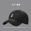 Ball Caps Heren Dames Street Fashion Trend Denim Baseball Cap Lente Zomer Herfst Buitensporten Veelzijdig zonnescherm Sport