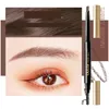 Eyebrow Enhancers With Replacement Tip Olis Gold Tube Double Head Pencil Rotation Is Not Easy To Decolorize Female Beginners Drop Deli Ot0Cj