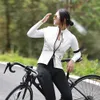 Herrt-shirts wosawe kvinnor cykeltröjor vinter termisk fece lång seve kappa ridning cykel jacka ropa ciclismo cykling gym Clothesh24129