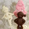 Bakvormen Ballerina Suiker Knoppen Schimmel Fondant Taarten Decor Gereedschap Siliconen Mallen Sugarcraft Chocolade Voor Gumpaste Vorm