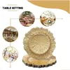 Party Decoration Event Round 13 About 33.0 Cm Gold Charger Plates For Dinner Weddings Elegant 202303 Drop Delivery Home Garden Festi Dhghe