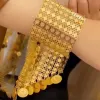 Bracelets Gold Plated Copper Coin Pendant Tassel Bracelet for Women Trending Products Free Shipping Offers Luxury Jewelry Bracelets