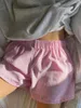 Shorts femininos y2k listrado boyshort roupa interior 00s vintage cintura alta retro lounge pijama inferior chique mulheres moda coreana cuecas