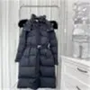 Pufferjacken Damen Daunenmäntel Jacken Kapuzengürtel Schmaler Gürtel 23AW Damen Mode Parkas Klassische Damen Windjacke L