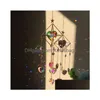 Novelty Items Sun Catcher Crystal Chandelier Illuminator Rainbow Hanging Wind Chimes Home Garden Decoration Inventory Wholesale Drop Dhgjt