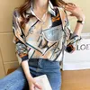 Women's Blouses Long Sleeve Shirts For Women Dressy Casual Basic Spring Blouse Vintage Office Workwear Luxury Female Streetwear Y2K Top