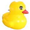 wholesale Pato amarillo inflable gigante de calidad superior 3 m 10 pies de agua usado juguete de dibujos animados de goma fijo flotante grande para la promoción