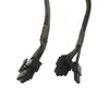 Datorkablar 8pin till 6 2 -pin Power Cable för G3P2 Leverans grafikkortsladd ärmslinje 60 cm