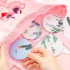 Mirrors L215 Mirror Portable Hand Mini Make Up Mirror Travel Round Pocket Cosmetic Mirror Portable Beauty Makeup Tools Accessories